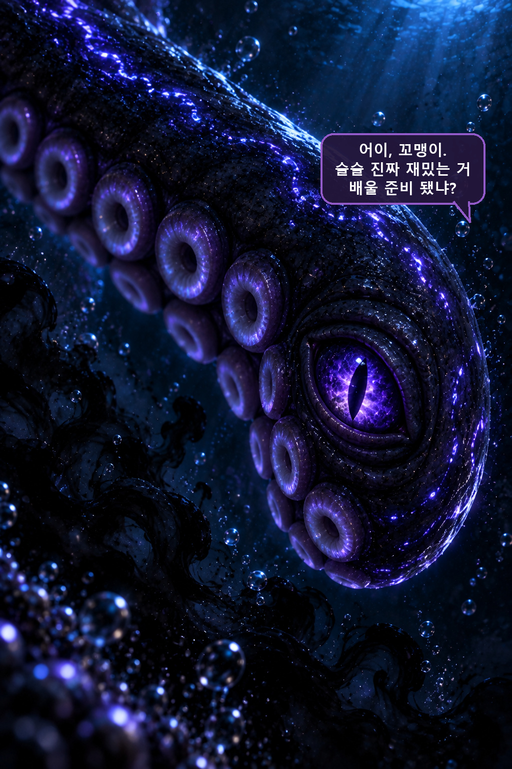 다온 앞에 모습을 드러낸 두 번째 스승 묵런